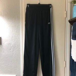 Black Adidas sweatpants